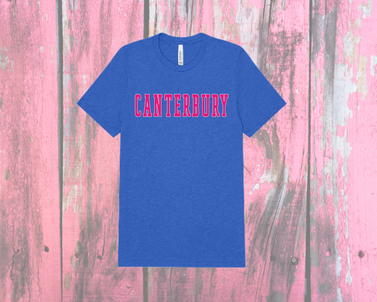 Bella Canvas Canterbury “Pink Out” Triblend Tee