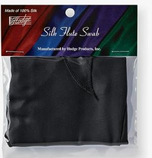 Hodge Silk Flute Swab (black)