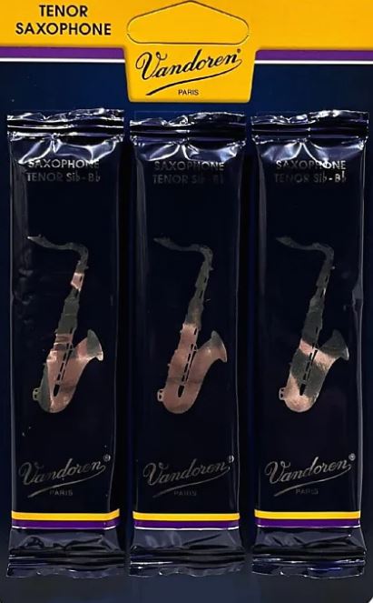 Tenor Saxophone #3 Reed (pack of 3) Vandoren