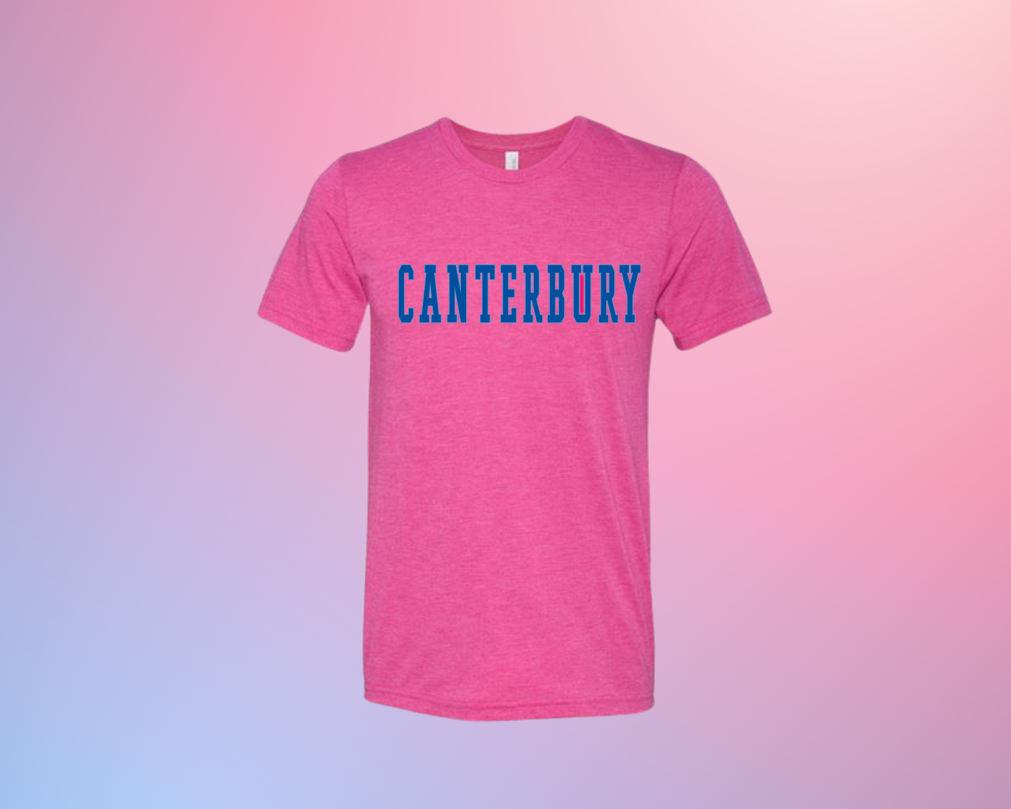 Bella Canvas Canterbury “Pink Out” Triblend Tee