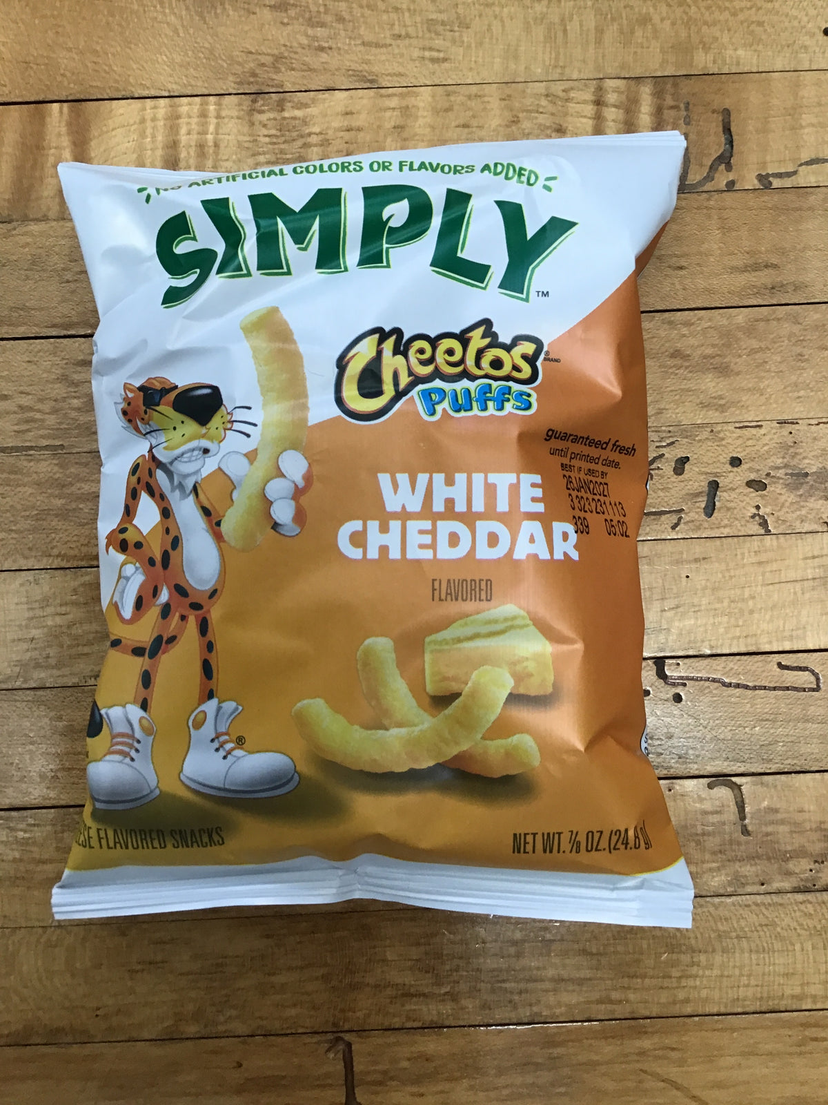 Simply White Cheddar Cheetos