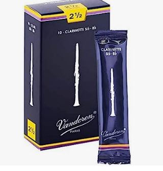 Vandoren Clarinet 2.5 box 10