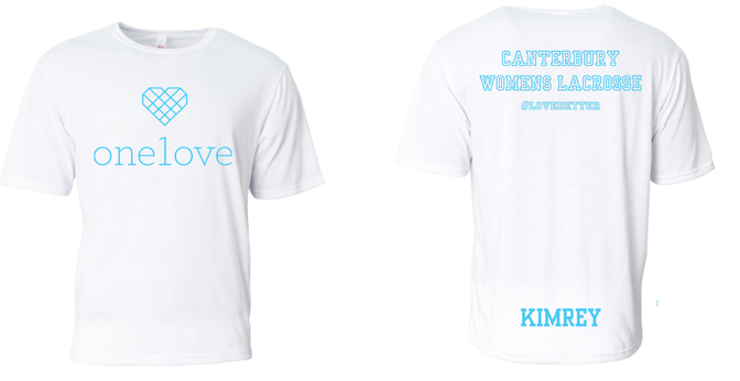 ONE LOVE Lax T-Shirts - Special Order