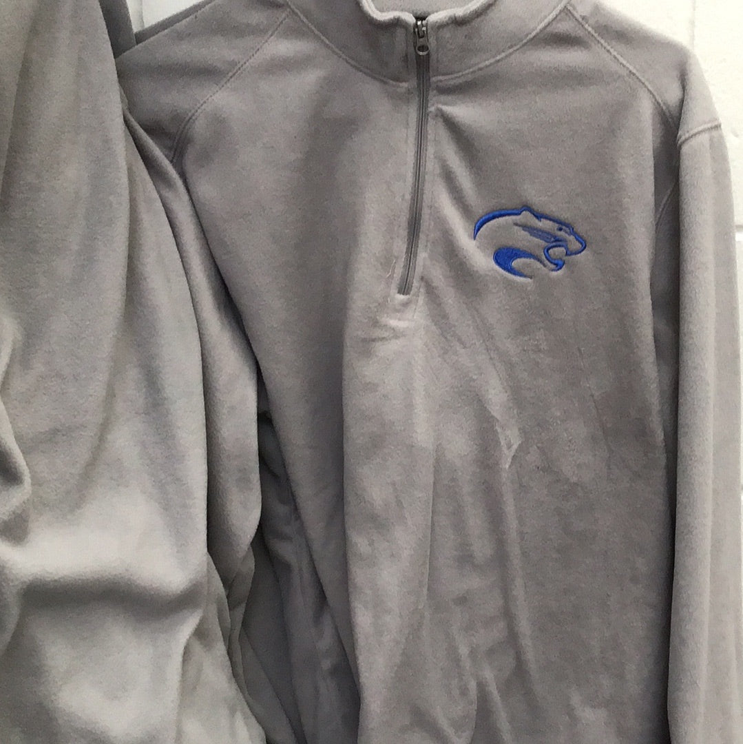 Fleece 1/4 Zip Cougar Head