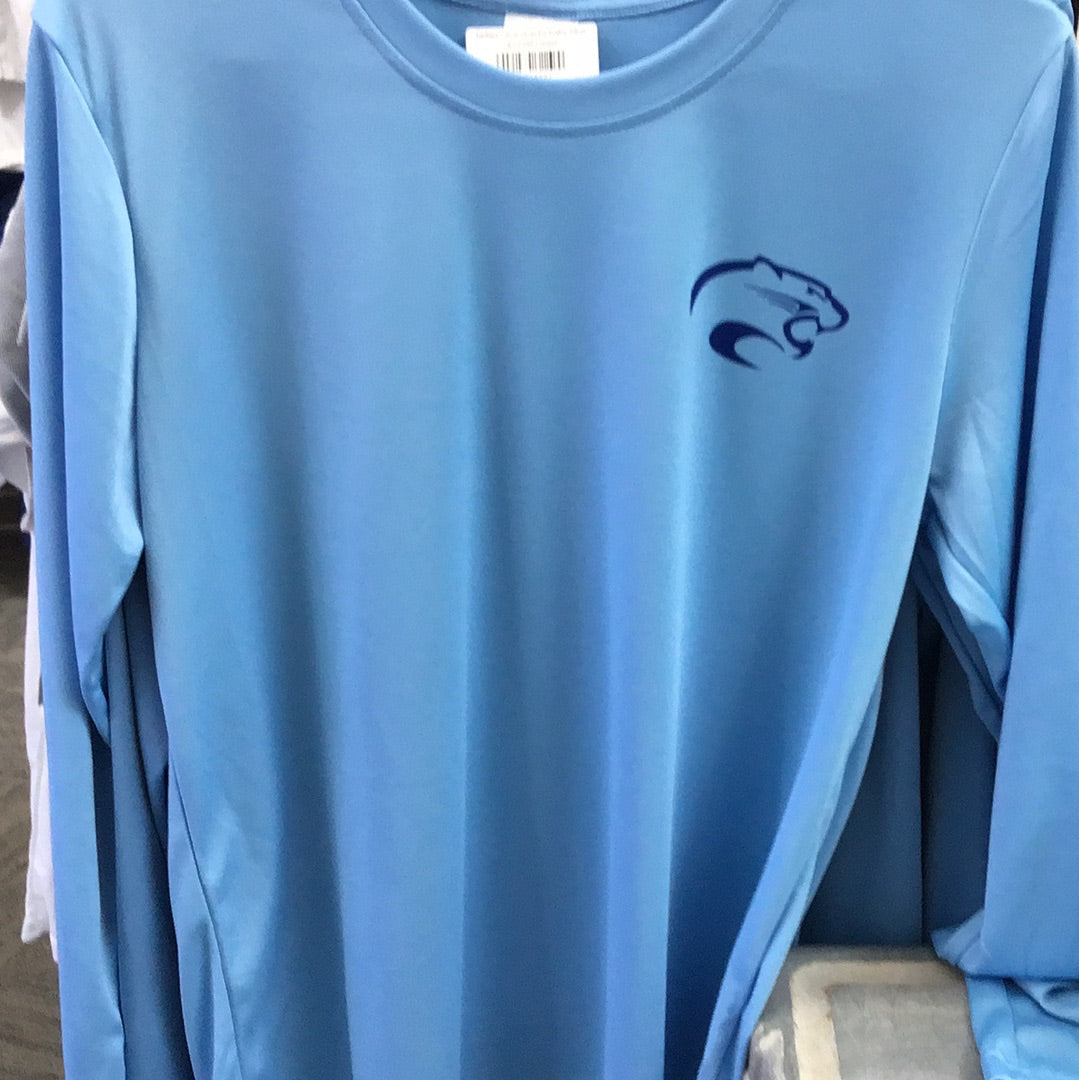 ladies ultra club l/s baby blue
