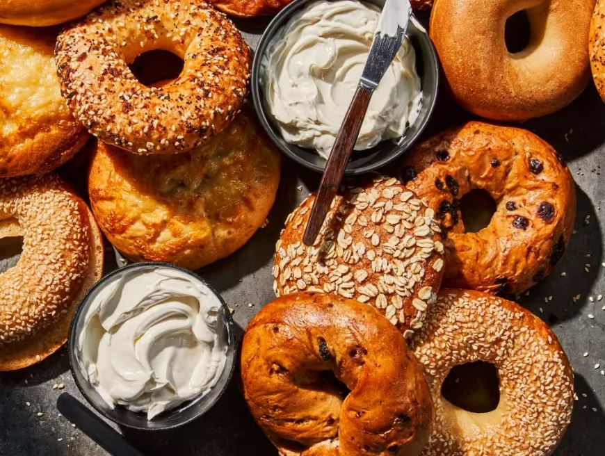 Panera Bagels w/Cream Cheese