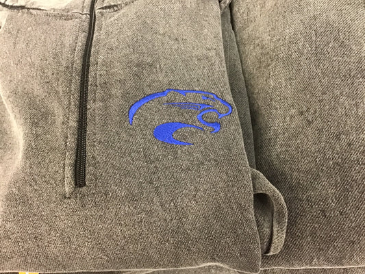 1/4 Zip Charcoal pullover