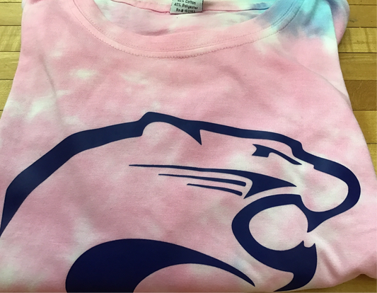 girls tye die pink lilac sky
