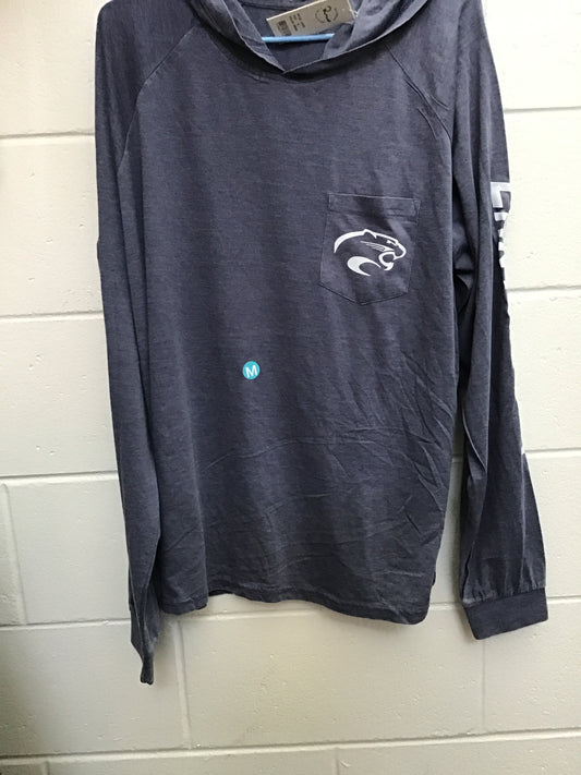 lightweight hoodie w/pocket denim