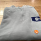 Men's 1/4 zip "C" left chest