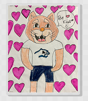 Canterbury Cougars Student Design Collection 🐾💙 Be Kind Clyde