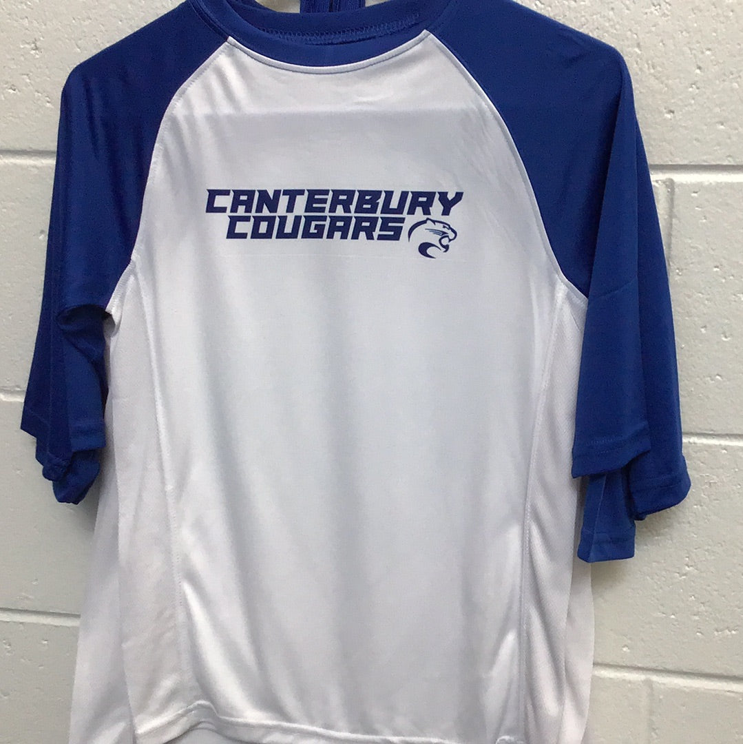 Youth Epic Sport Blue & White 3/4 Sleeve